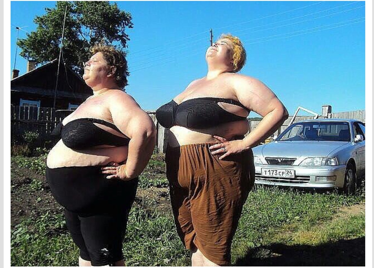 толстые женщины в соцсетях фото